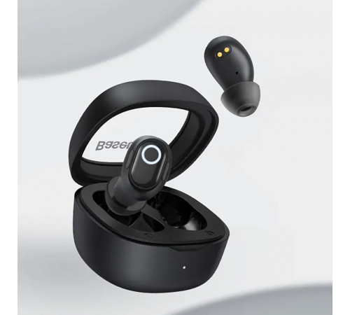 Бездротові навушники TWS Baseus Bowie WM02 Black (NGTW370201)