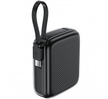 Зовнішній акумулятор ACEFAST M15-10000 PD20W power bank with cable Black (6974316283973)