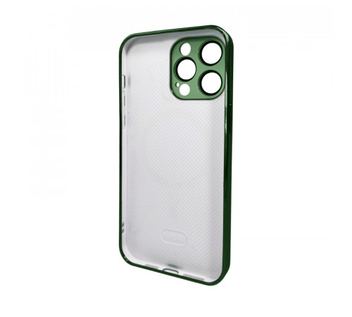 Чохол для смартфона AG Glass Sapphire Frame MagSafe Logo for Apple iPhone 14 Pro Max Cangling Green (AGSappiFRP14PMGreen)