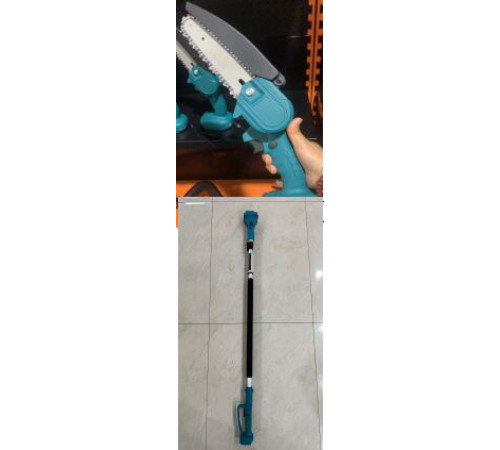 Аккумуляторная цепная Пила  ДЛИННАЯ РУЧКА 24 W  Electric saw	(полная длинна 227 см) YH-08 (4) (6)