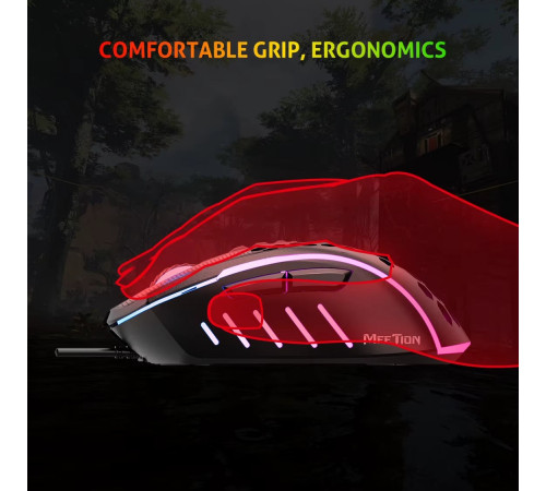 Мишка Games дротова Meetion GM015 RGB 6400dpi