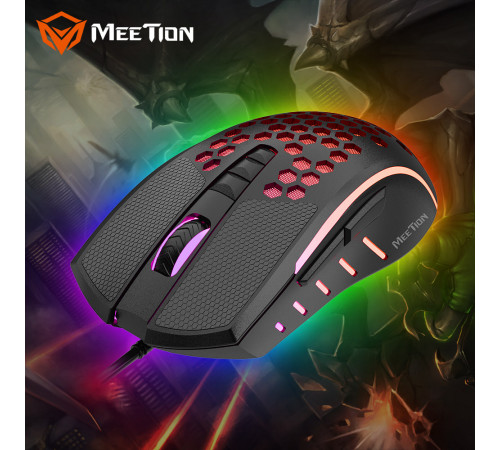 Мишка Games дротова Meetion GM015 RGB 6400dpi