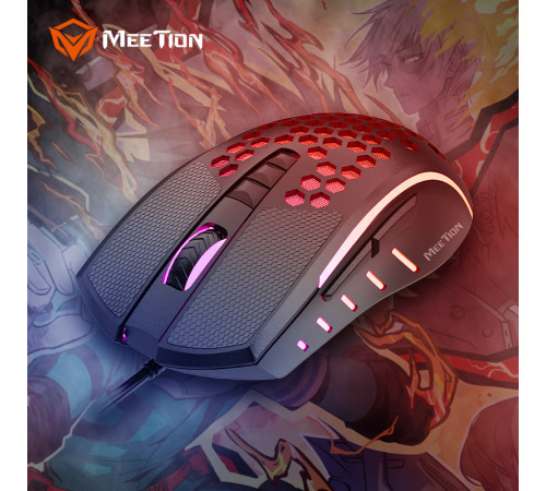 Мишка Games дротова Meetion GM015 RGB 6400dpi