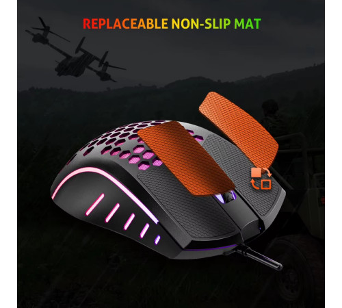 Мишка Games дротова Meetion GM015 RGB 6400dpi