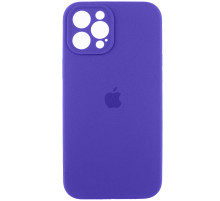 Чохол для смартфона Silicone Full Case AA Camera Protect for Apple iPhone 12 Pro Max 22,Dark Purple (FullAAi12PM-22)