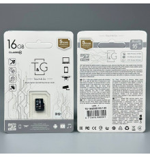 Карта пам'яті T&G 16Gb (UHS-1) 10 Class (без адаптера)