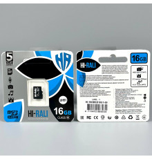 Карта пам'яті Hi-Rali 16Gb (UHS-1) 10 Class (без адаптера)
