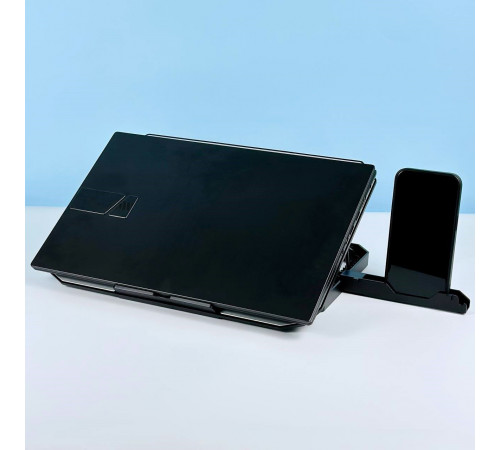 Підставка-охолоджувач для ноутбука N22 з тримачем для телефону 12-17inch (2 Fan)