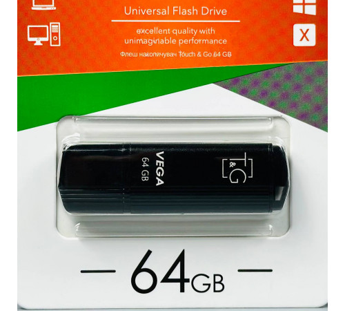USB флеш T&G 64Gb Vega 121 USB2.0