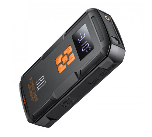 Автомобільний пускозарядний пристрій (компресор) Hoco QS2 8000mAh