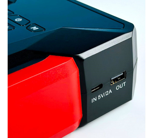 Автомобільний пускозарядний пристрій-компресор J16 Jump Starter 39800mah USB+Type-C