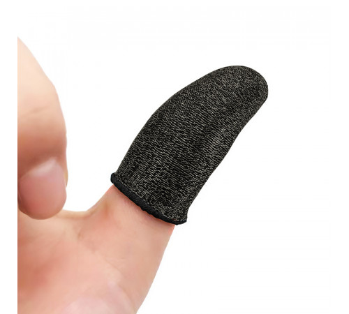 Мобільні ігрові напальчники Hoco GM4 Phantom з надпровідного волокна (срібне волокно)