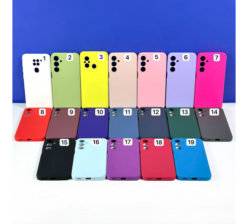 Накладка Silicone Case Original Full Protective AA (No Logo) РОЗПРОДАЖ Xiaomi Redmi Note 9