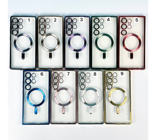 Накладка Chrome Case Separate Camera Magnetic Box РОЗПРОДАЖ Samsung S24 Plus-S25 Plus