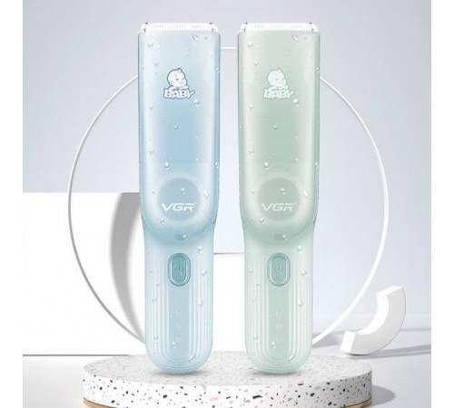 Машинка для стрижки Дитяча VGR V-155 з акумулятором (3 насадки)