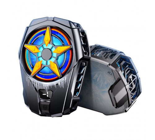 Охолоджувач для телефону XO SL02 (2 швидкості, з цифровим дисплеєм) (магнітний+затискач)