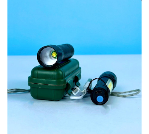 Ліхтар Police 511 XPE+COB (вбудований акумулятор)