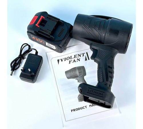 Повітродув з акумулятором 48v