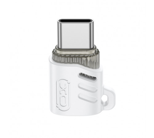 Перехідник OTG XO NB256G Micro female to Type-C male (зі шнурком)