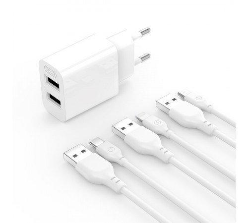 Мережевий зарядний пристрій XO L109 2.4A Type-C