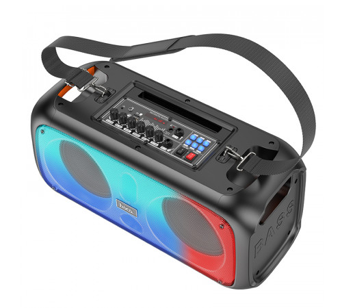 УЦІНКА Портативна колонка Hoco BS54 Party з 2-ма мікрофонами (49,3*22,53*24,73 см) (під ремонт)