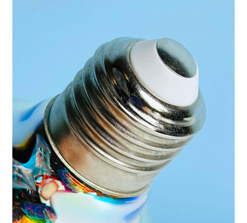 Світлодіодна лампа A60 LED 3D-феєрверк кольорова E27