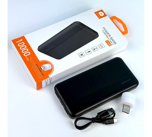 УМБ Power Bank WUW Y145 10000mAh PD20W+QC3.0 (22.5W) з ліхтарем