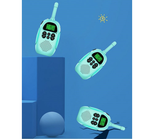 Дитяча рація Walkie Talkie DJ100 Mint+Pink (2шт)