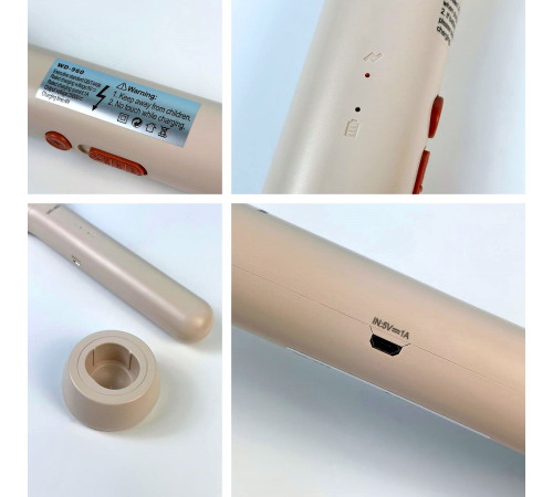 Мухобійка-ракетка WD-960 500mAh пастка від комах (з вбуд. акум.) (довж. 47,5см)