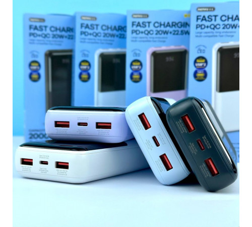 УМБ Power Bank Remax RPP-623 Cynlle Series 20000mAh PD20W+22.5W