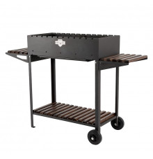 Мангал стационарный Daddy Smoke на 12 шампуров.