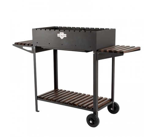 Мангал стаціонарний Daddy Smoke на 12 шампурів