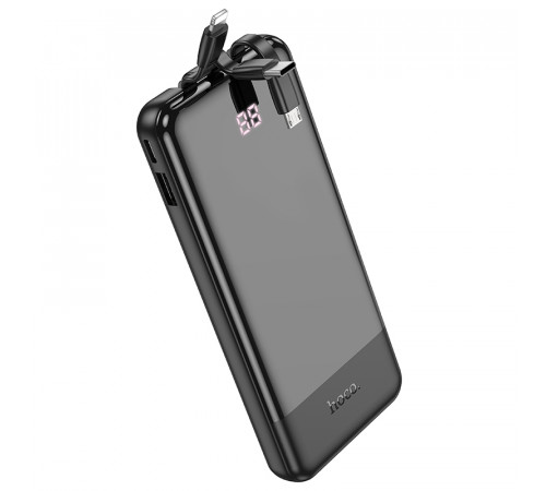 УМБ Power Bank Hoco J114 Charger 10000mAh (with cable Type-C+Lightning+Micro)