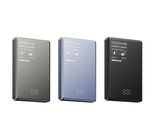 УМБ Power Bank Remax RPP-109 Vocard Pro Series Magnetic 10000mAh PD20W з  бездротовою зарядкою