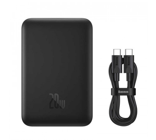 УМБ Power Bank Baseus Magnetic Mini Air 10000mAh 20W з бездротовою зарядкою (P10059001223-00)