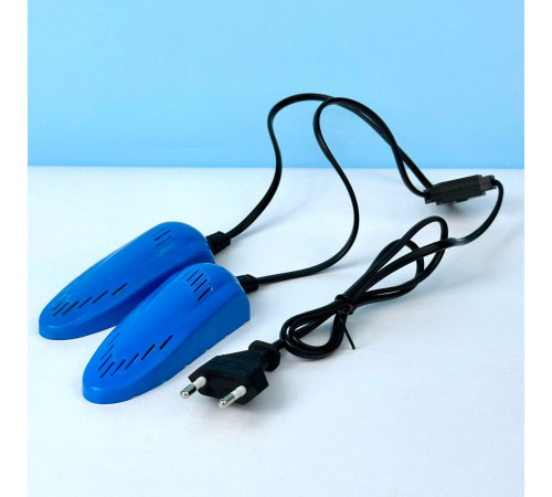 Сушарка для взуття Дитяча Shoes Dryer Blue від розетки