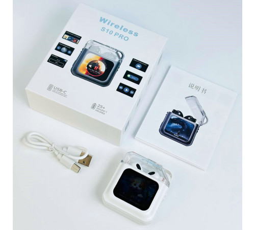 Бездротові навушники S10 Pro Smart case