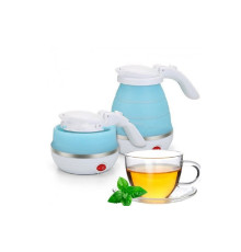 Чайник Силіконовий електрочайник Eltctric Kettle Дорожній чайник силіконовий 500 мл (30)