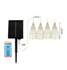Гірлянда КАЗКОВІ ВОГНІ на сонячній батареї з дистанційним керуванням  HA-83 (50)