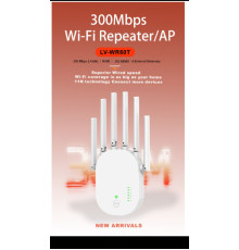 Репітер Бездротовий WI-FI репітер сигналу  LV-WR60T (100)