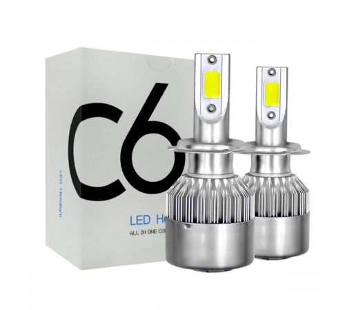 НЕТУ Автолампа LED C6 (H4) // [204] (50 шт/ящ)