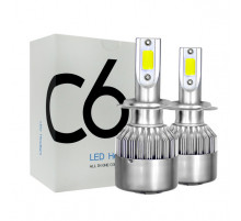 НЕТУ Автолампа LED C6 H7 белая коробка (50 шт/ящ)