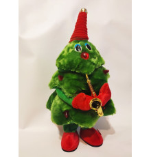 Ялинка Новорічна іграшка ялинка що танцює та співає No Br зелена З Гітарою (50)