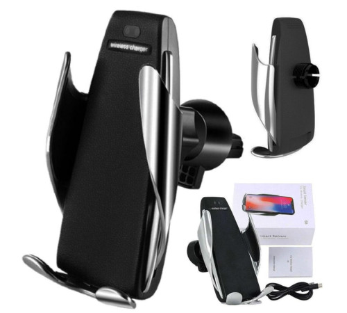 S5 Автодержатель  телефона  с беспроводной зарядкой  S5  (50)