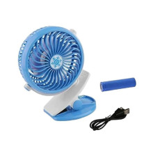 Вентилятор Міні USB з прищіпкою + Розпилювач води Mini fan  LY-582 (30)