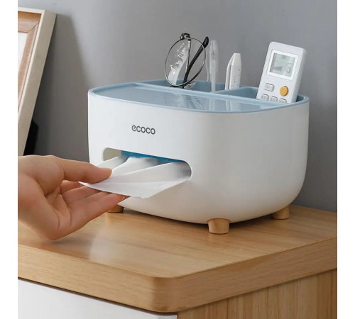 Контейнер для серветок, прихований тримач для телефону Tissue box -117 (40)