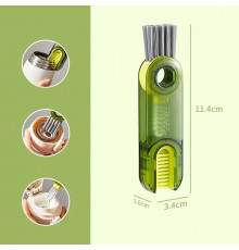 Щітка для чищення пляшок 3 в 1,інструмент для чищення,U-подібна BRUSH 569 (500)