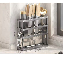 Настінна багатофункціональна стійка для зберігання Органайзер -90-10-24pcs (24)(18)