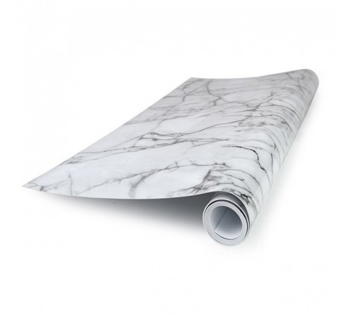 Самоклеюча плівка Supretto Мармур БІЛИЙ 3m*60cm (100)