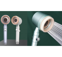 Новая Насадка Душевая с фильтром и сильным напором воды  С Массажной щеткой Для Тела907 (80)